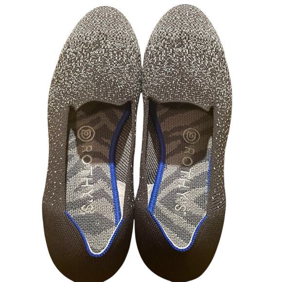 Rothy's Retired The Loafer Metallic Twilight Ombre Flat Size 7 1/2 - Picture 15 of 15